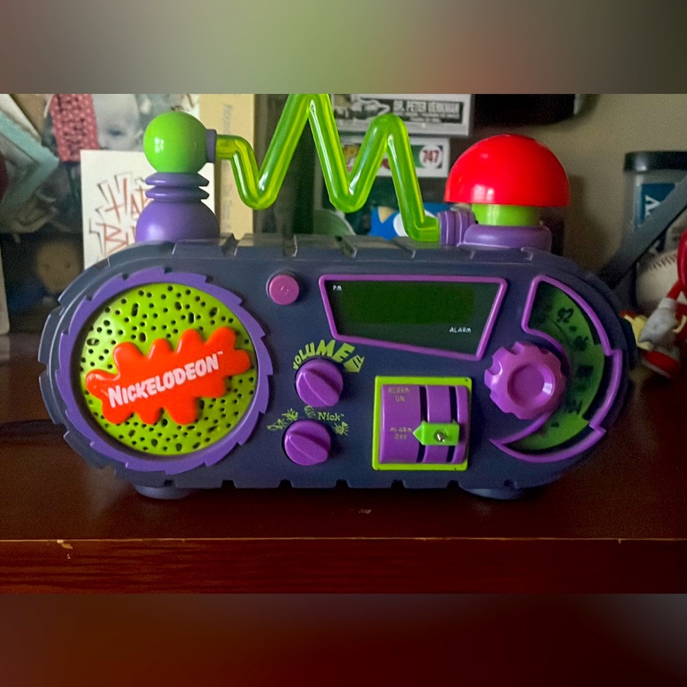 1995 Nickelodeon Alarm clock